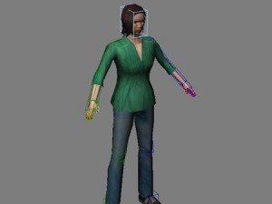 womancasual3 Modèle 3D