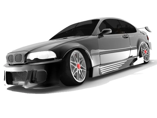 bmw Model 3D .c4d .max .obj .3ds .fbx .stl .blend