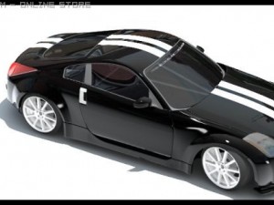 nissan z350 3D Model
