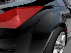 nissan z350 3D Model