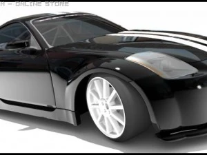 nissan z350 3D Model