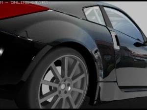 nissan z350 3D Model