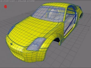 nissan z350 3D Model
