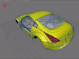 nissan z350 3D Model