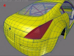 nissan z350 3D Model