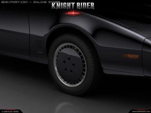 knight rider kitt 3D Model