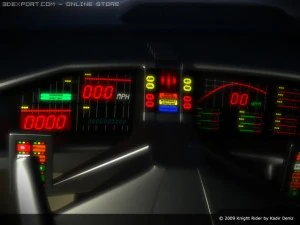 knight rider kitt 3D Model
