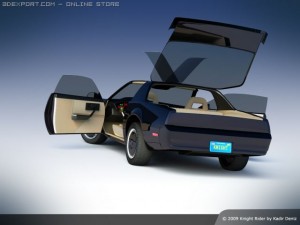 knight rider kitt 3D 모델