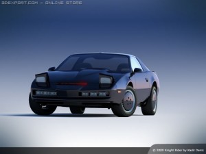 knight rider kitt 3D 모델