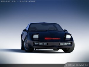 knight rider kitt 3D 모델