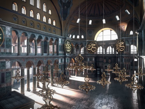 hagia sophia ottoman version 3D 모델