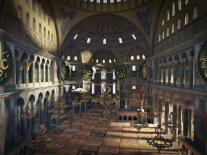 hagia sophia ottoman version 3D 모델