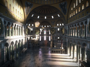 hagia sophia ottoman version 3D 모델