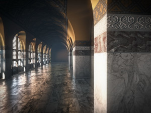 hagia sophia ottoman version 3D 모델