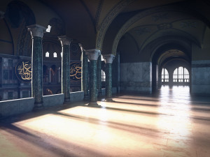 hagia sophia ottoman version 3D 모델