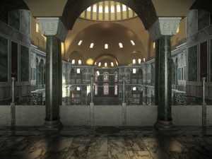 hagia sophia byzantium version 3D Model