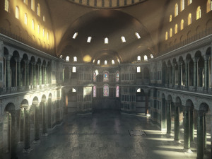 hagia sophia byzantium version 3D Model