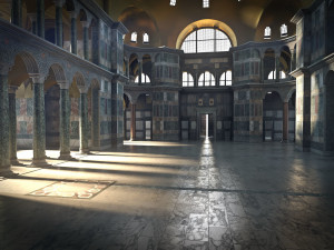 hagia sophia byzantium version 3D Model