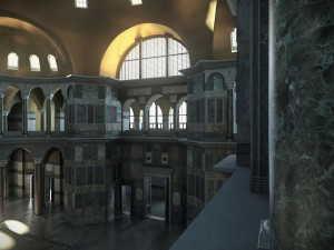 hagia sophia byzantium version 3D Model