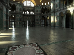 hagia sophia byzantium version 3D Model
