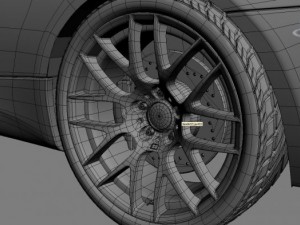 m3 e92 low poly 3D Model