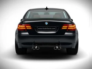 m3 e92 mid poly 3D Model
