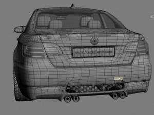m3 e92 mid poly 3D Model