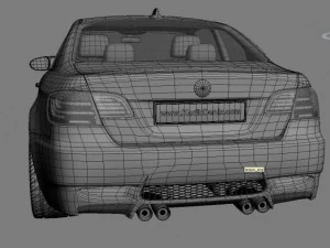 m3 e92 mid poly 3D Model