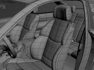 m3 e92 mid poly 3D Model