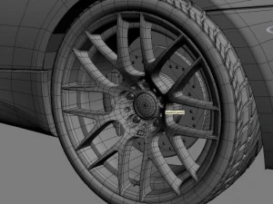 m3 e92 mid poly 3D Model