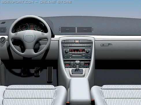 audi a4 Modelo 3D .c4d .max .obj .3ds .fbx .stl .blend 