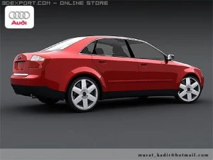 audi a4 Modelo 3D