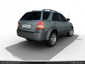 kia sorento 3D 模型