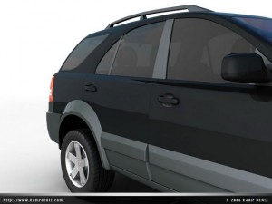 kia sorento 3D 模型