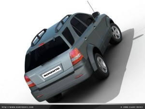 kia sorento 3D 模型