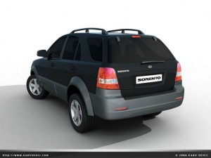kia sorento 3D 模型
