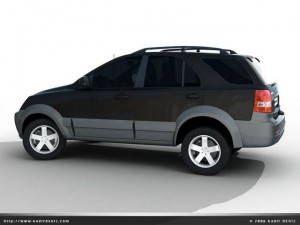 kia sorento 3D 模型