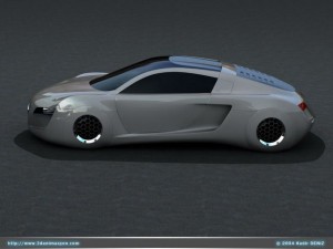 audi rsq 3D 모델