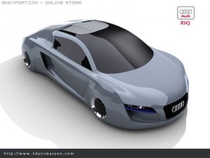 audi rsq 3D 모델
