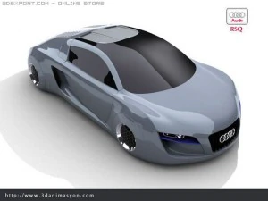 audi rsq 3D Model
