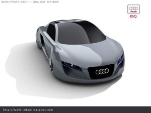 audi rsq 3D 모델
