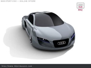 audi rsq 3D Model