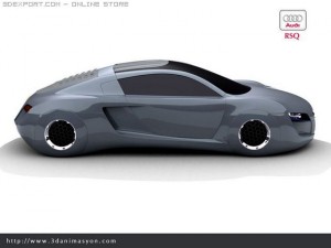 audi rsq 3D 모델