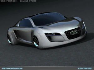 audi rsq 3D Model