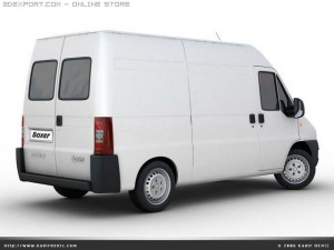 peugeot boxer pack (3 models) 3D Model
