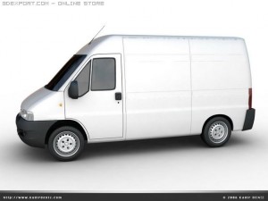 peugeot boxer pack (3 models) 3D Model