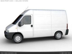 peugeot boxer pack 3 models 3D Model