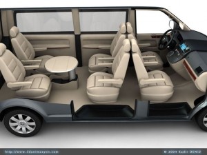 vw transporter kombi 3D Model