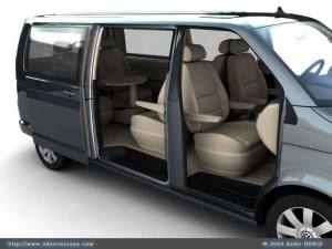 vw transportador kombi Modelo 3D