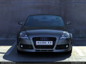 audi tt full scene 3D Model